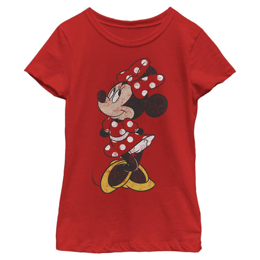 Girl's Disney Modern Vintage Minnie T-Shirt