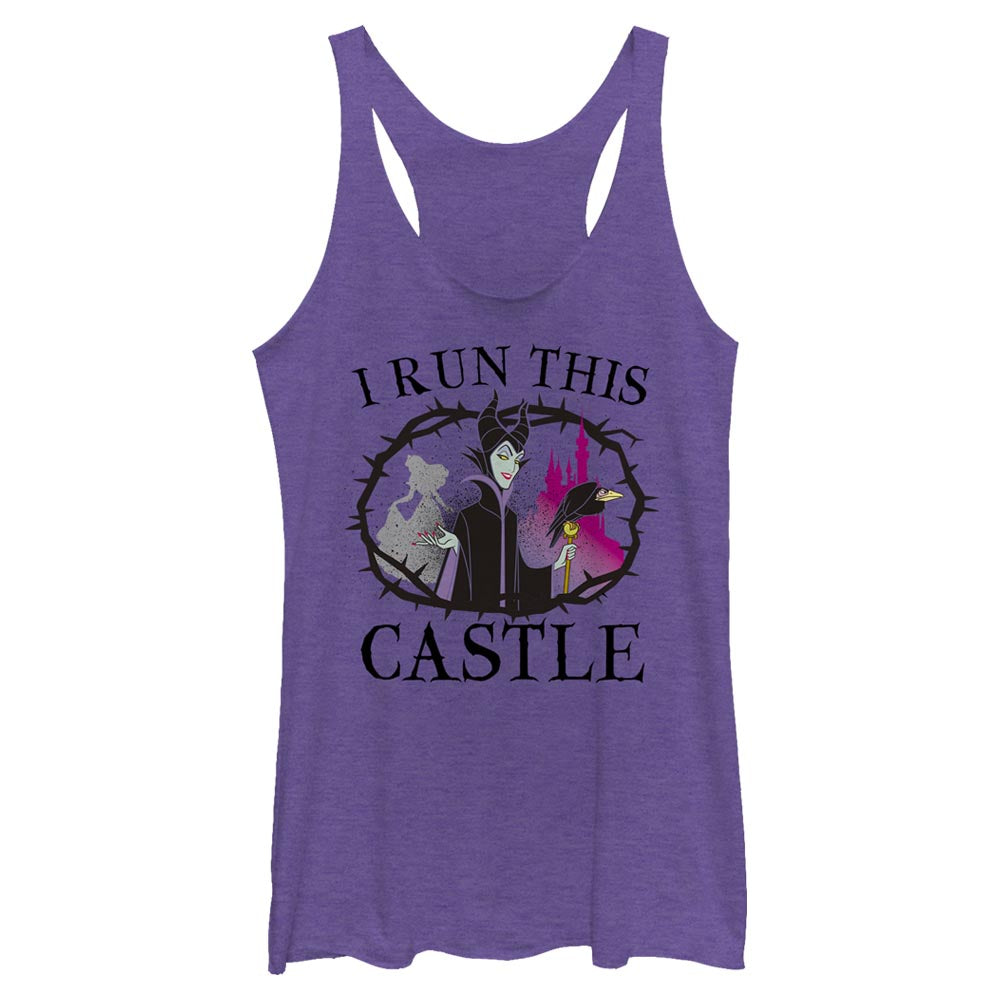 Junior's Disney I Run This Castle Tank Top